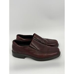 ECCO Men's Helsinki Slip On Bike Toe Loafer Shoes size 47/ 13.5